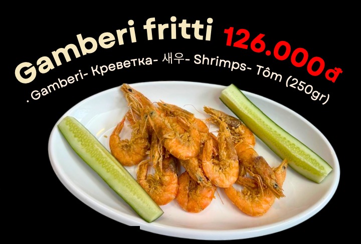 Gamberi Fritti
